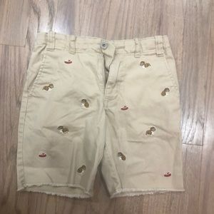 Bulldog Polo Shorts size 6